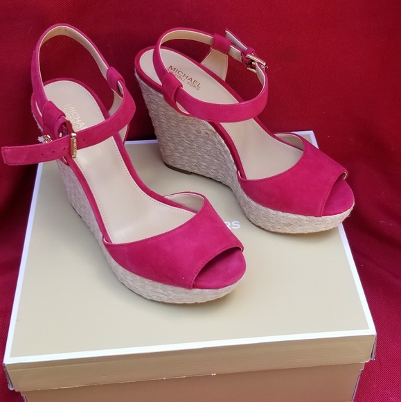 michael michael kors carlyn wedge